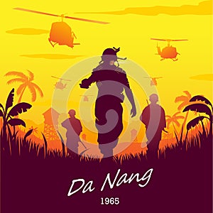 Vietnam War Da Nang 1965