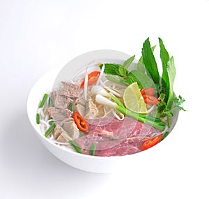 Vietnamese beef soup pho