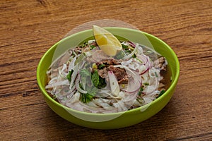 Vietnamese cuisine - Pho Bo soup
