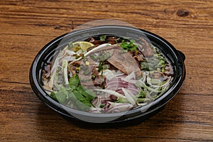 Vietnamese cuisine - Pho Bo soup