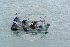 Vietnamese fishing boat