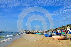 Vietnamese fishing village