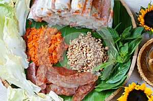 Vietnamese food, bo bia