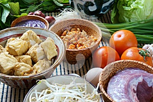 Vietnamese food, bun rieu, bunrieu,Vietnam eating