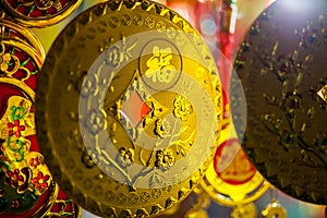 Vietnamese gold coin decoration