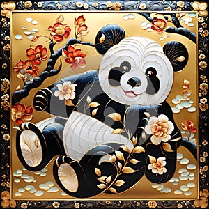Vietnamese lacquer painting is a traditional art form that dates back centuries, known for its intricate