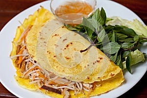 Vietnamese pancake, banh xeo