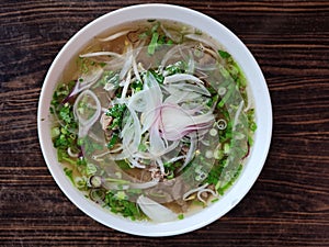 Vietnamese PHO BO soup