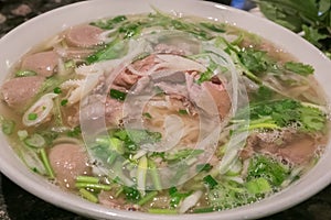 Vietnamese Pho Noodle Soup photo