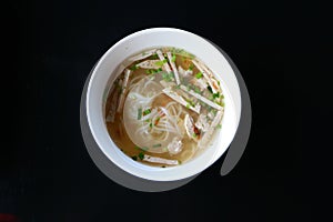 Vietnamese Pork Rice Noodle Soup