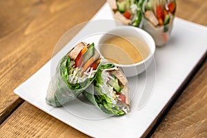 Vietnamese Spring Rolls Appetizers