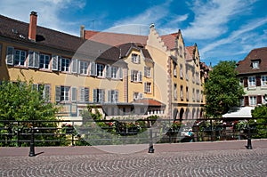 Vieuw of Colmar in littke Venice quarter photo