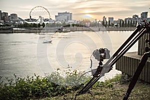 Vieux port Montreal time lapse camera