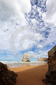 A view on the 12 Apostles,Great Ocean Road in Victoria, Australia