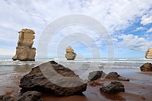 A view on the 12 Apostles near Port Campbell,Great Ocean Road in Victoria, Australia