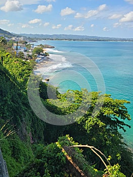 View from Above Aguadilla Bay In Aguadilla Puerto Rico on PR Highway 1107 photo