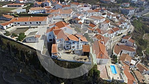 View from above Azenhas do Mar Sintra. Lisbon Portugal