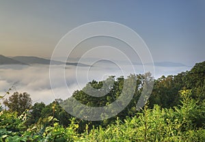 View Above the Clouds, Blue Ridge Parkway