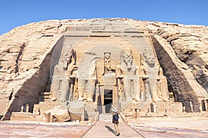 Abu Simbel, the Great Temple of Ramesses II, Egypt