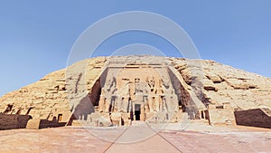 Abu Simbel, the Great Temple of Ramesses II, Egypt