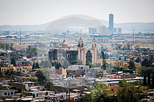 View of Acatepec city in Mexico photo
