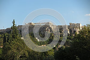 VIEW OF ACROPOLIS / PARTHENON GREECE