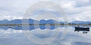 View across the bay at Roundstone, Ireland