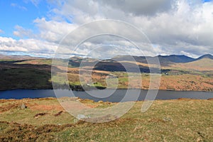 View across Coniston Water UK