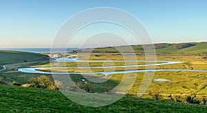 View across Cuckmere Haven