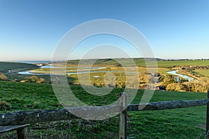 View across Cuckmere Haven