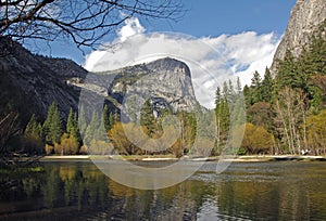 Beautiful lake at Yosemite photo