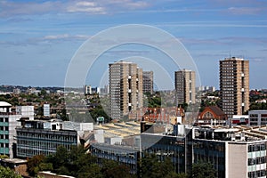 View across North West London