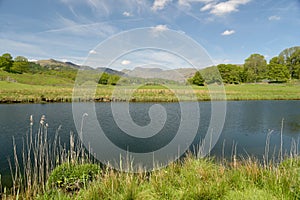 View across River Brathay near Elterwater