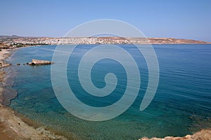 View across Sitia Bay