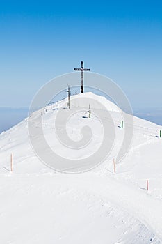 The View Across the Summit of Untersberg Mountain