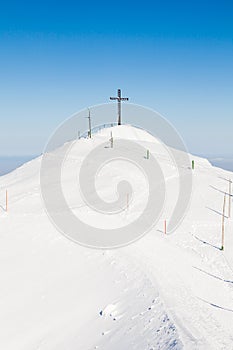 The View Across the Summit of Untersberg Mountain