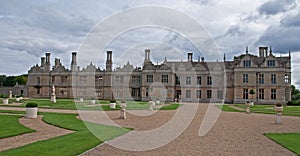 View across the West Garden at Kirby Hall photo