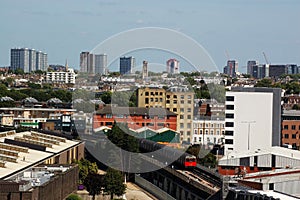 View across West London
