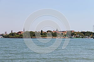 View of the Adriatic Sea near Vienice