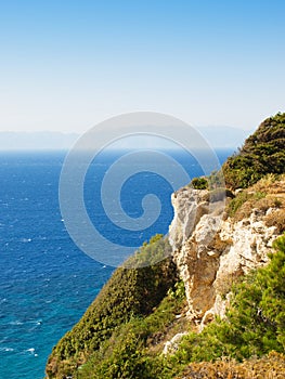 View at Aegean sea