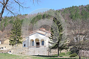 View from afar to Sukovo monastery