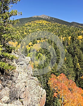 A View of Agassiz Peak in the Fall photo