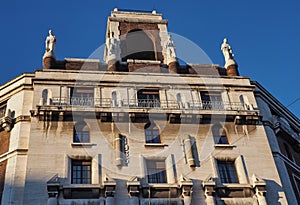 Milan, Italy - December 23, 2019 : View of Agenzie delle Entrate building photo