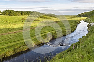 Landscape of Thurso countryside