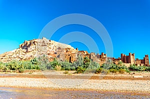 View on Aid Ben Haddou in Morocco