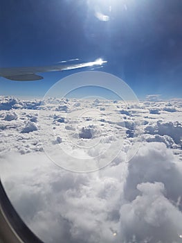 The view on the clouds