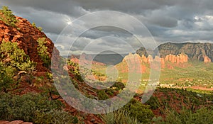 View from Airport Vortex in Sedona
