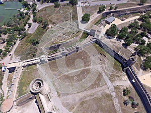 View of the Akkerman fortress from the drone