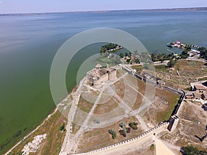 View of the Akkerman fortress from the drone