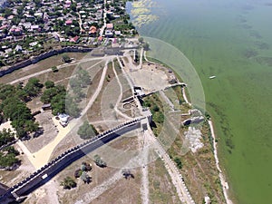 View of the Akkerman fortress from the drone